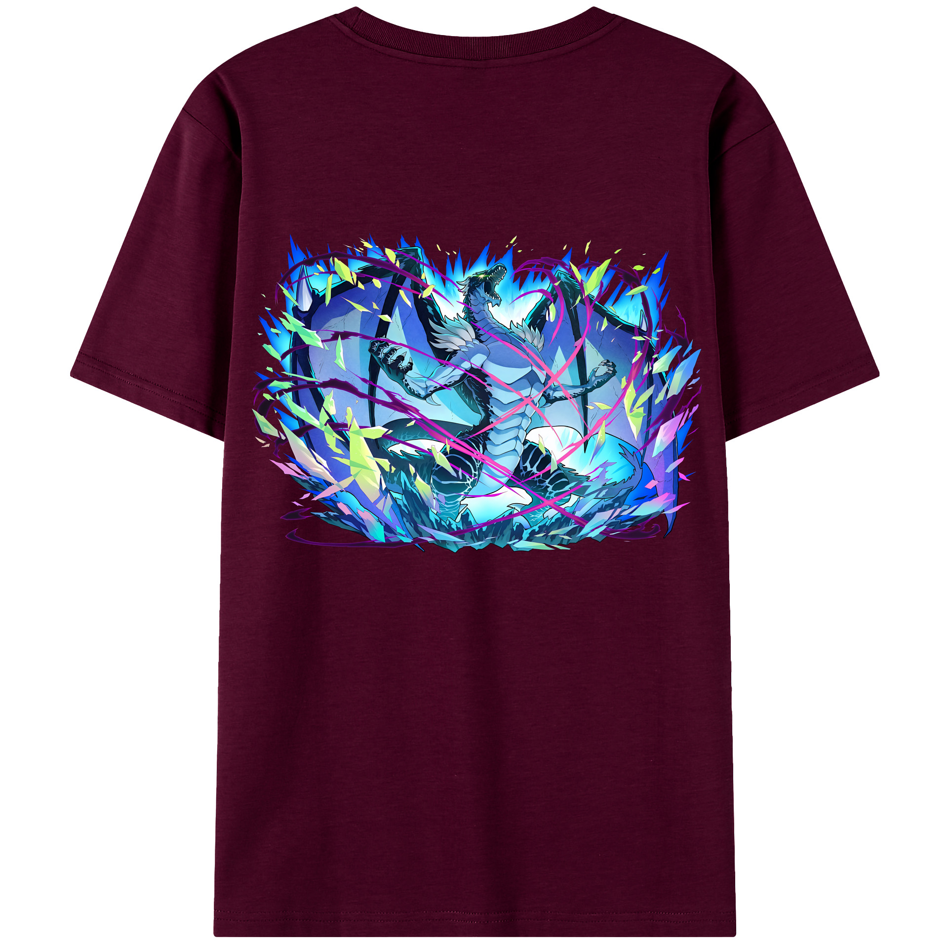 （画像用） 転スラ Regarding Reincarnated to Slime レディース半袖Tシャツ(バックプリント)